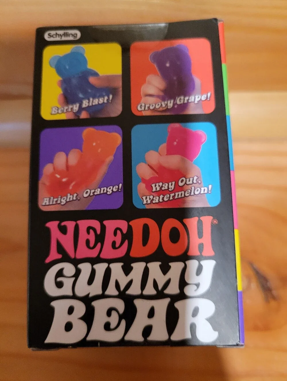 NeeDoh PINK Gummy Bear Kids Toy